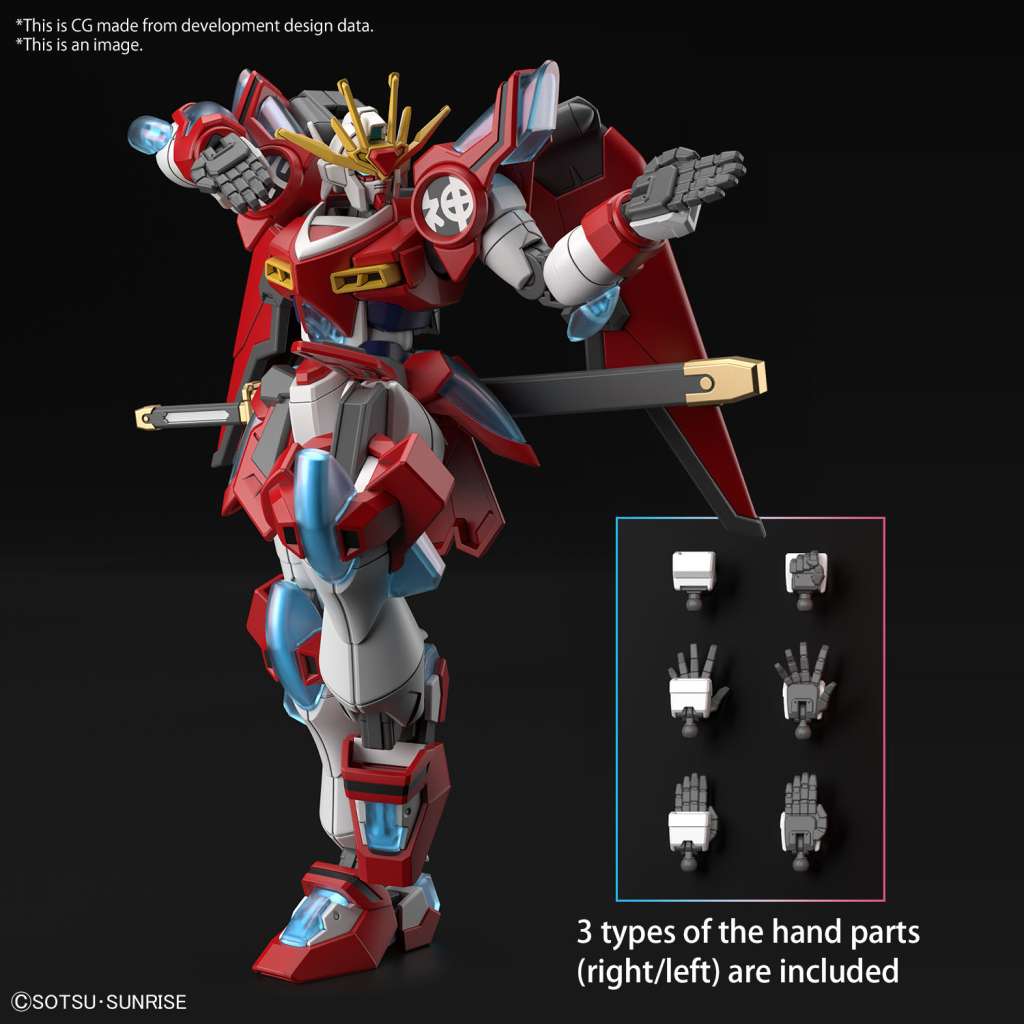 Hg Gundam Shin Burning 1/144 - Image 3