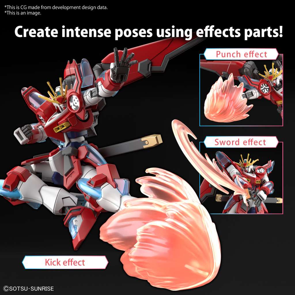 Hg Gundam Shin Burning 1/144 - Image 4