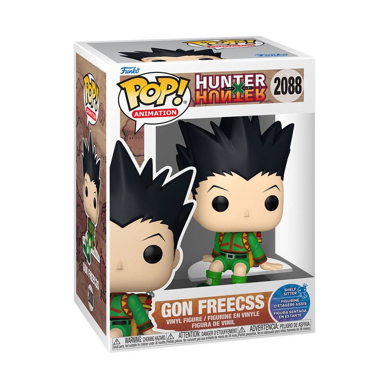 Hunter x Hunter POP! Animation Vinyl Figure Gon Freecss (Sit) - Image 2