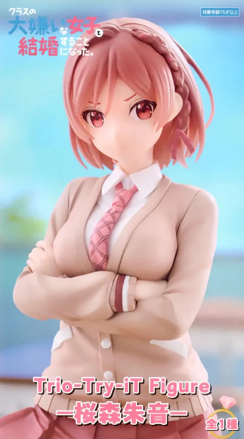 I Got Married To The Girl I Hate Most In Class Trio-try-it Figure - Akane Sakuramori -