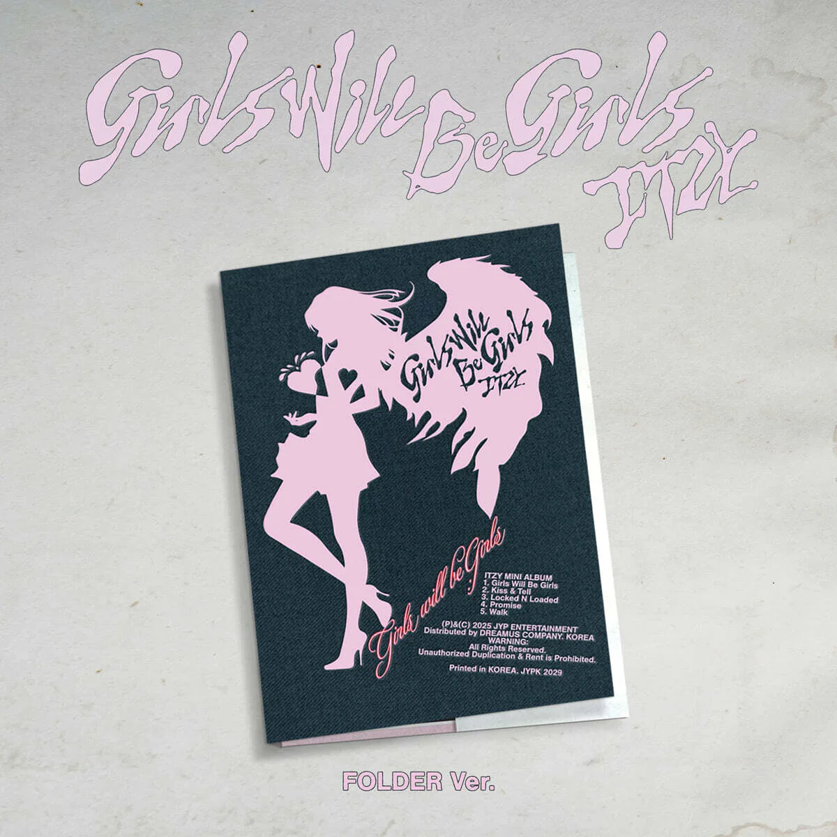 ITZY - [Girls Will Be Girls] Folder Ver.