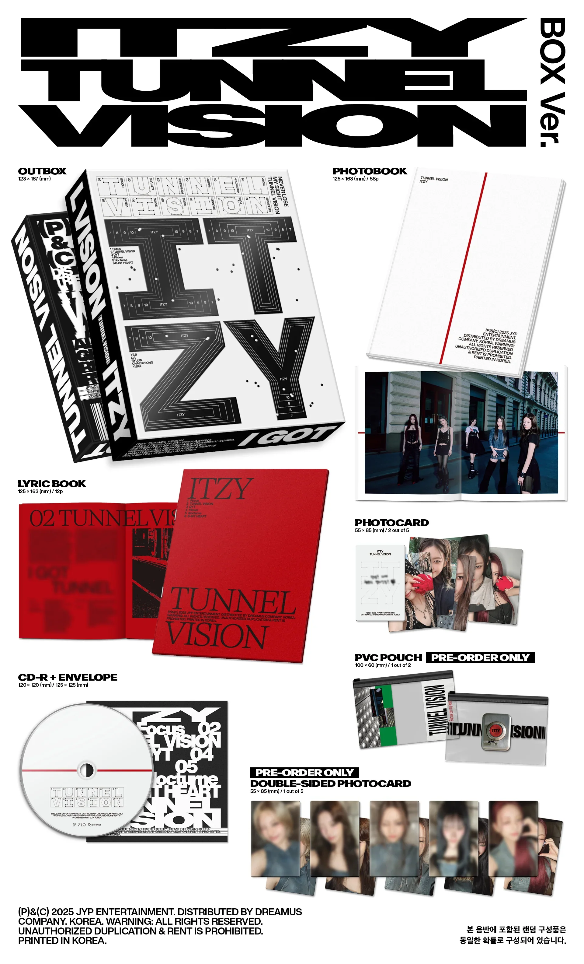 ITZY - [TUNNEL VISION] Box Ver. - Image 2