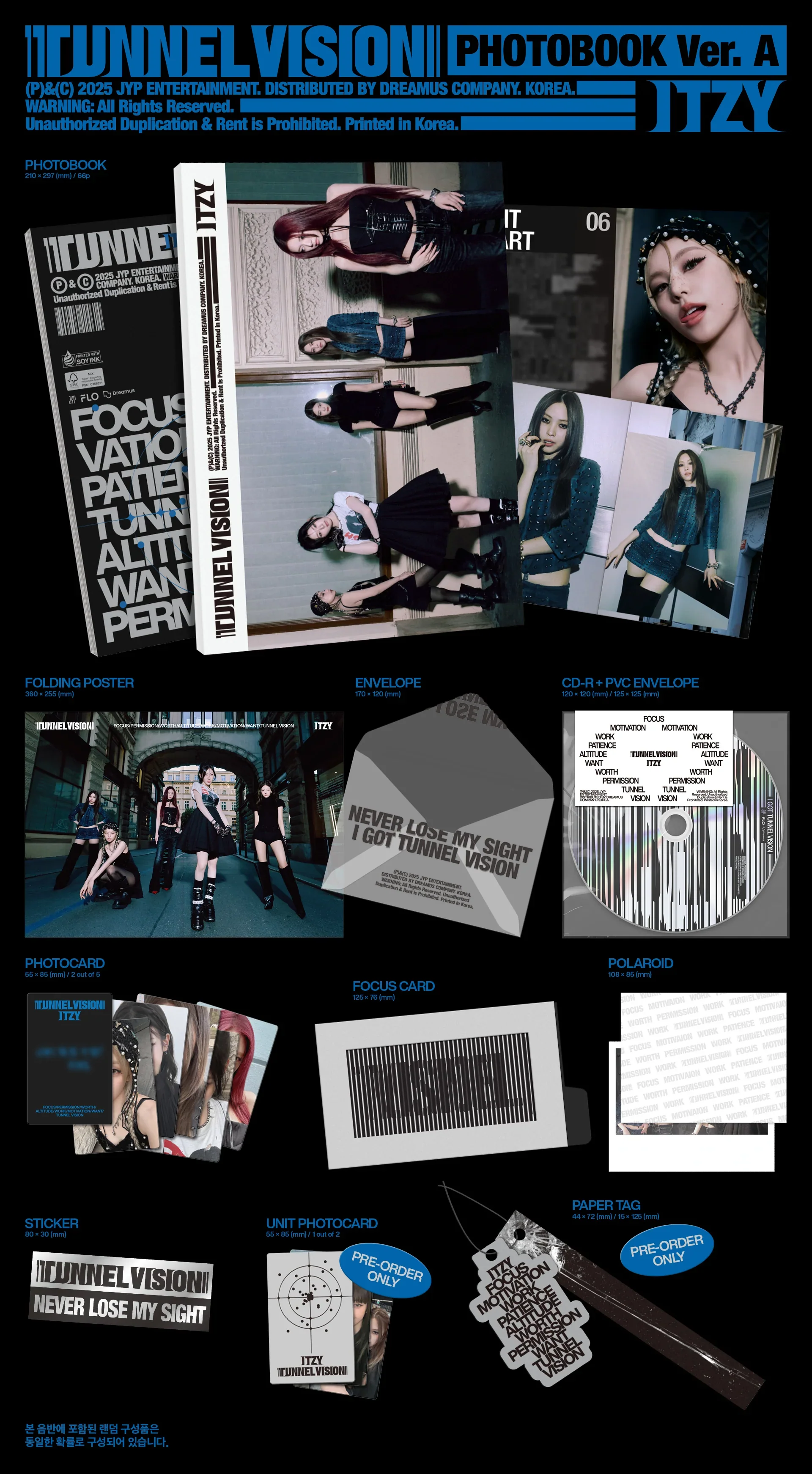 ITZY - [TUNNEL VISION] Photobook Ver. - Image 2