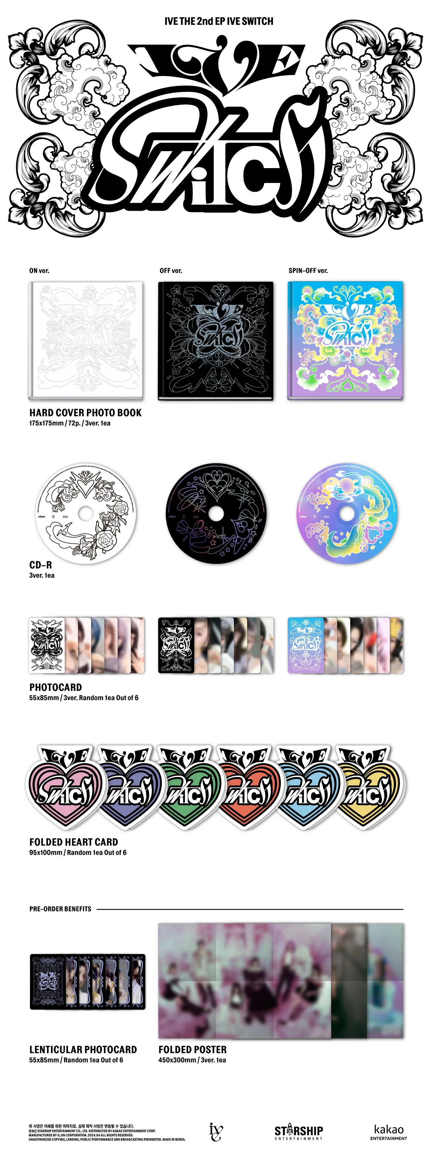 IVE - 2ND EP [IVE SWITCH] - Image 2