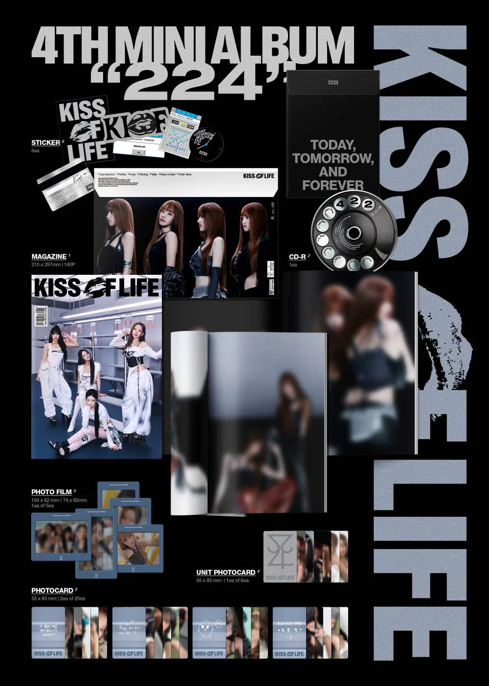KISS OF LIFE - 4th Mini Album [224] Magazine Ver. - Image 2