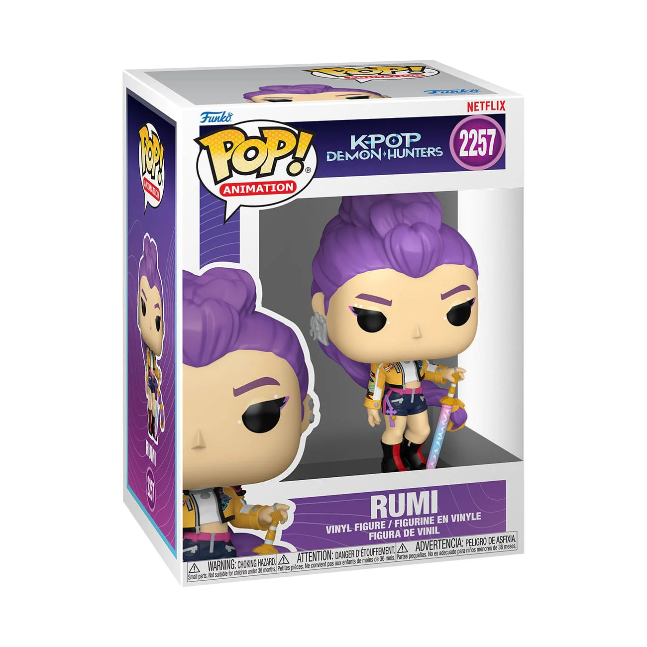 KPop Demon Hunters POP! Animation Vinyl Figure Rumi 9 cm - Image 2