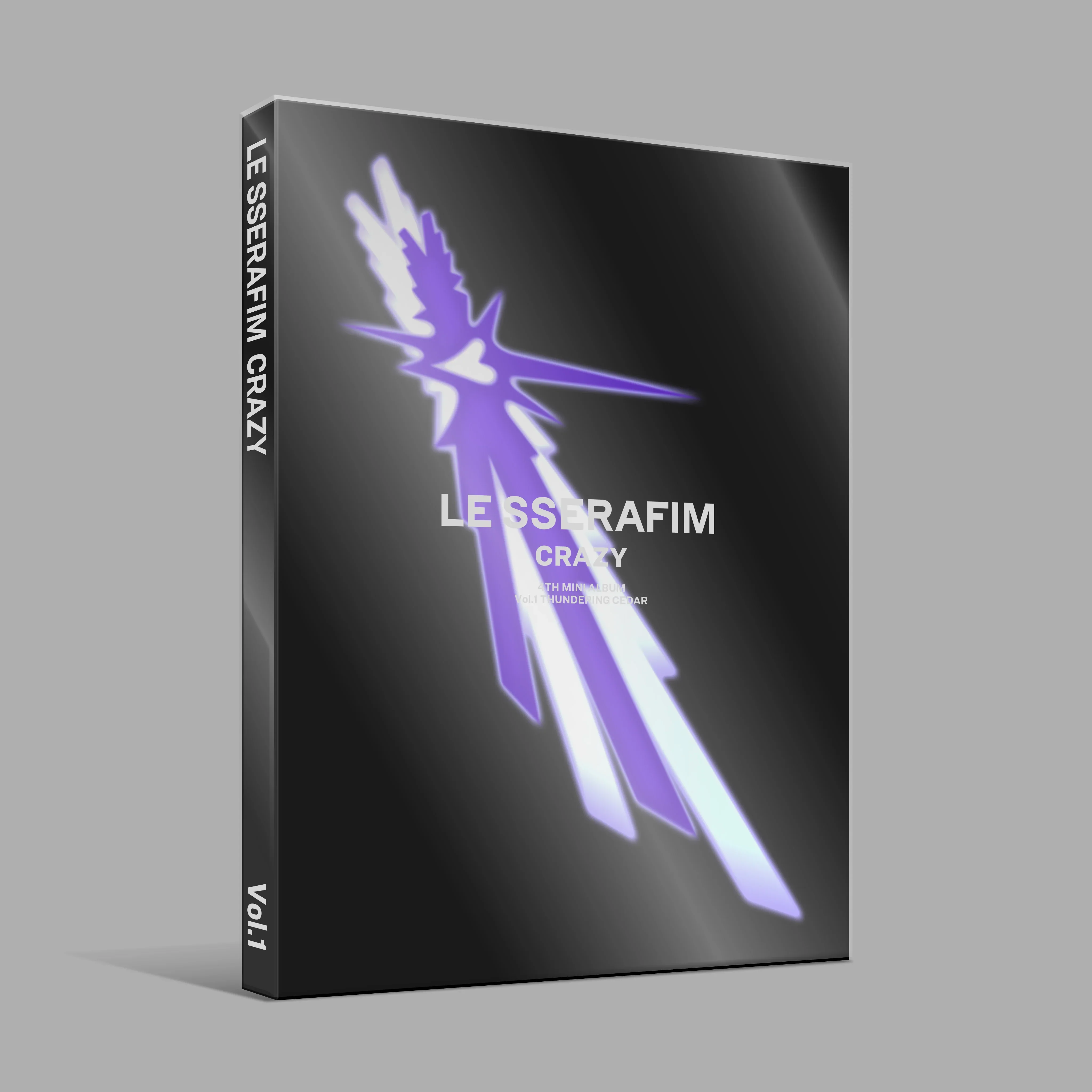 LE SSERAFIM - 4th Mini Album [CRAZY] Standard Ver. - Image 2