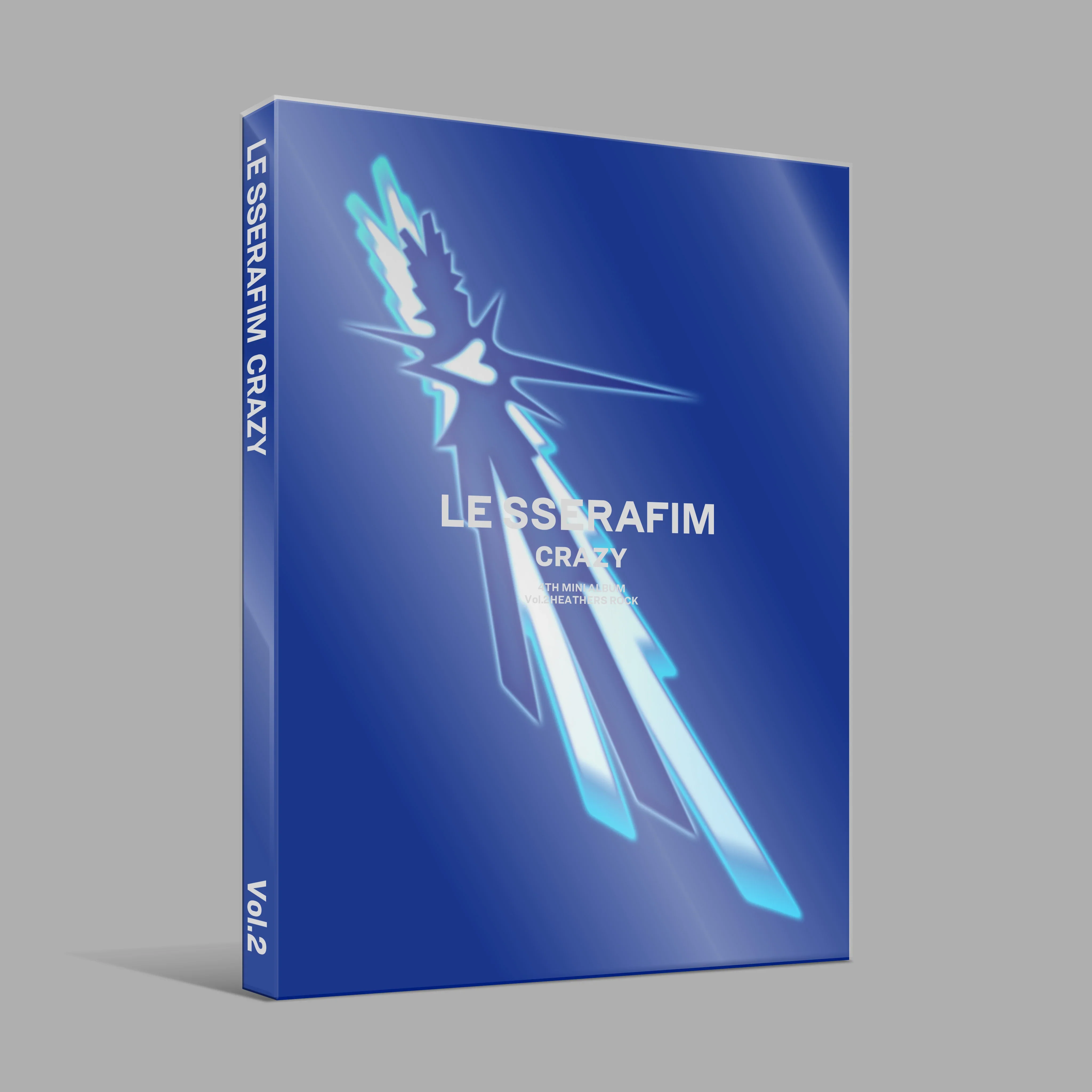 LE SSERAFIM - 4th Mini Album [CRAZY] Standard Ver. - Image 3