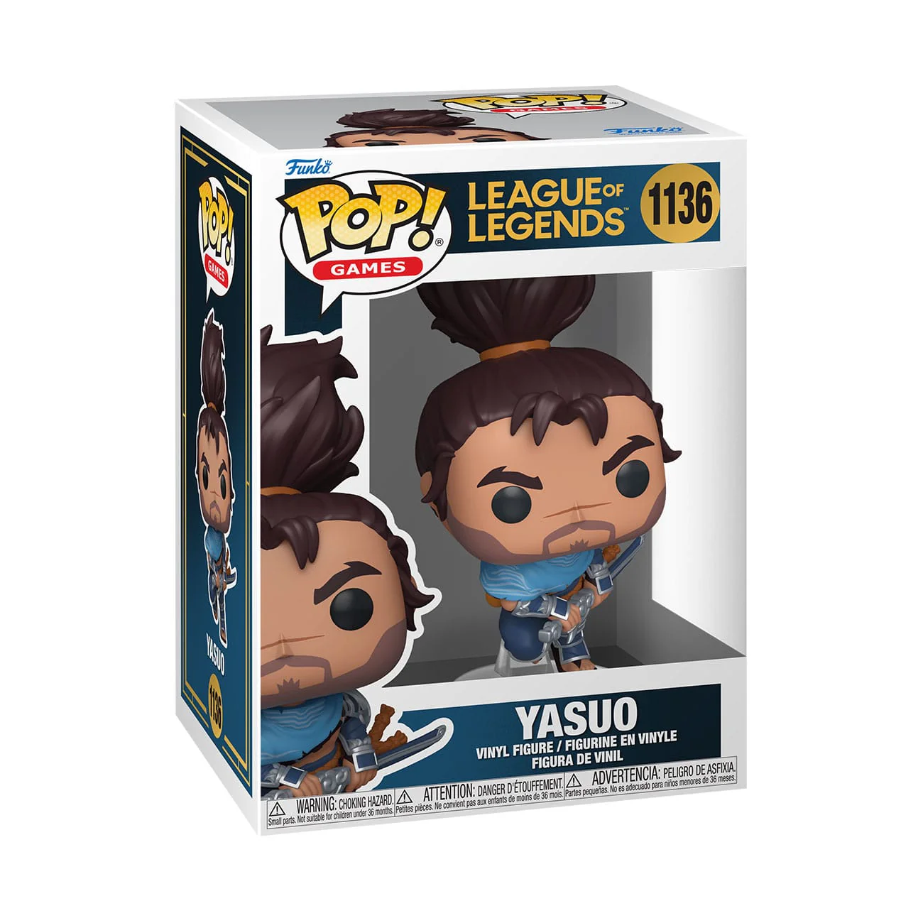 League of Legends POP!&Buddy Games Vinyl Figure Yasuo - Image 2