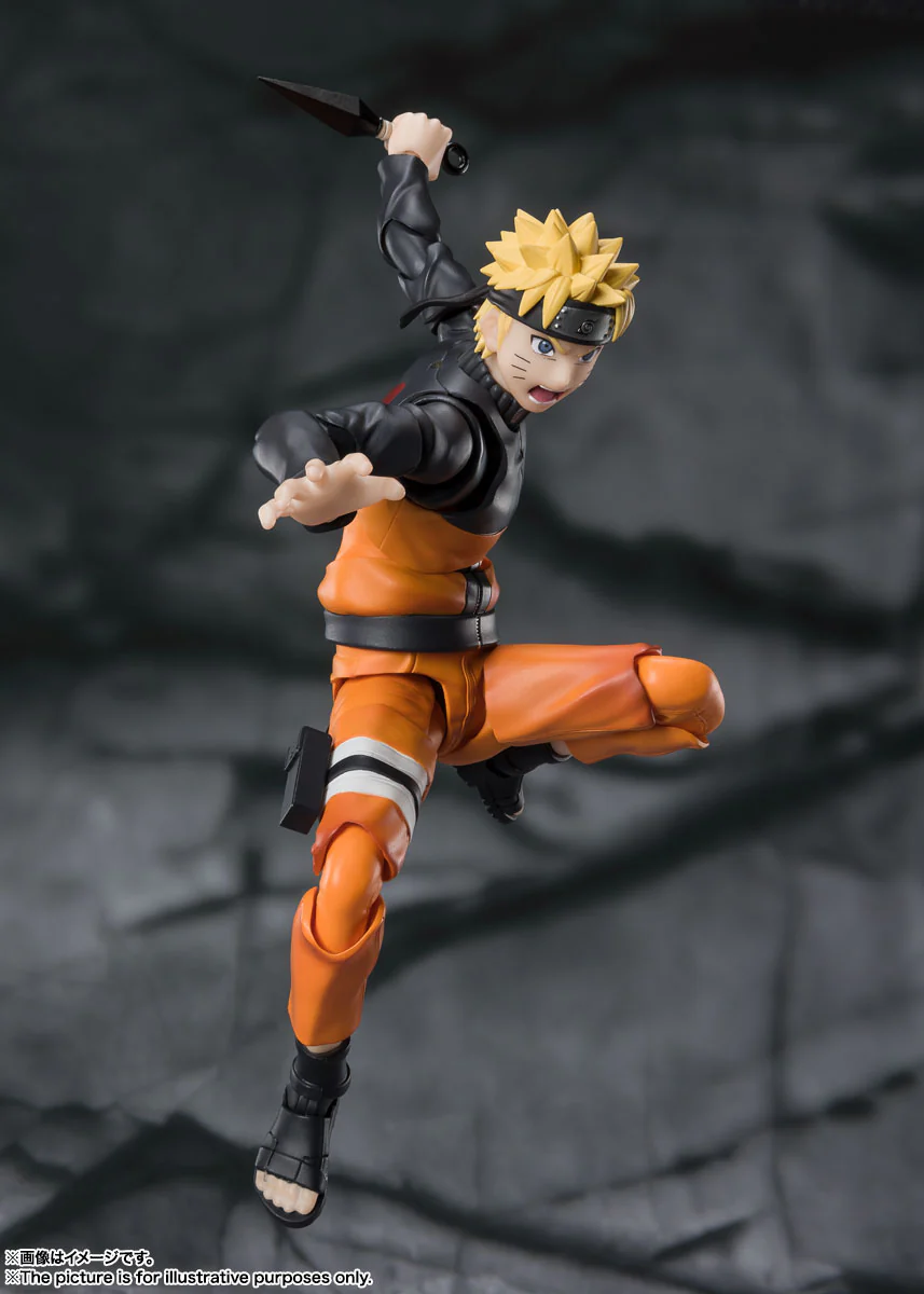 Naruto S.H.Figuarts Action Figure Naruto Uzomaki The Jinchuriki entrusted with Hope - Image 5