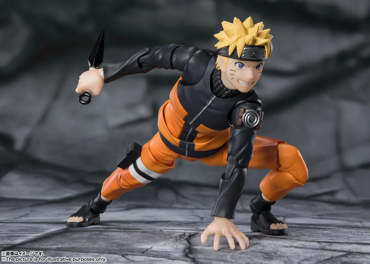Naruto S.H.Figuarts Action Figure Naruto Uzomaki The Jinchuriki entrusted with Hope - Image 6