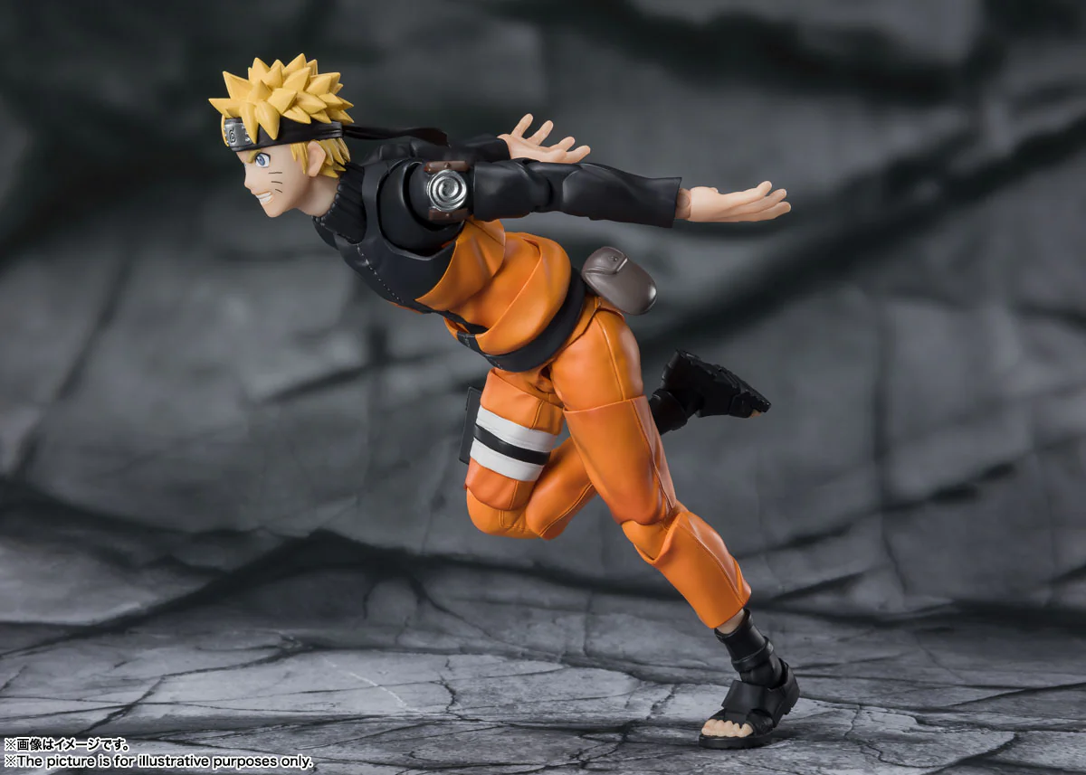 Naruto S.H.Figuarts Action Figure Naruto Uzomaki The Jinchuriki entrusted with Hope - Image 7