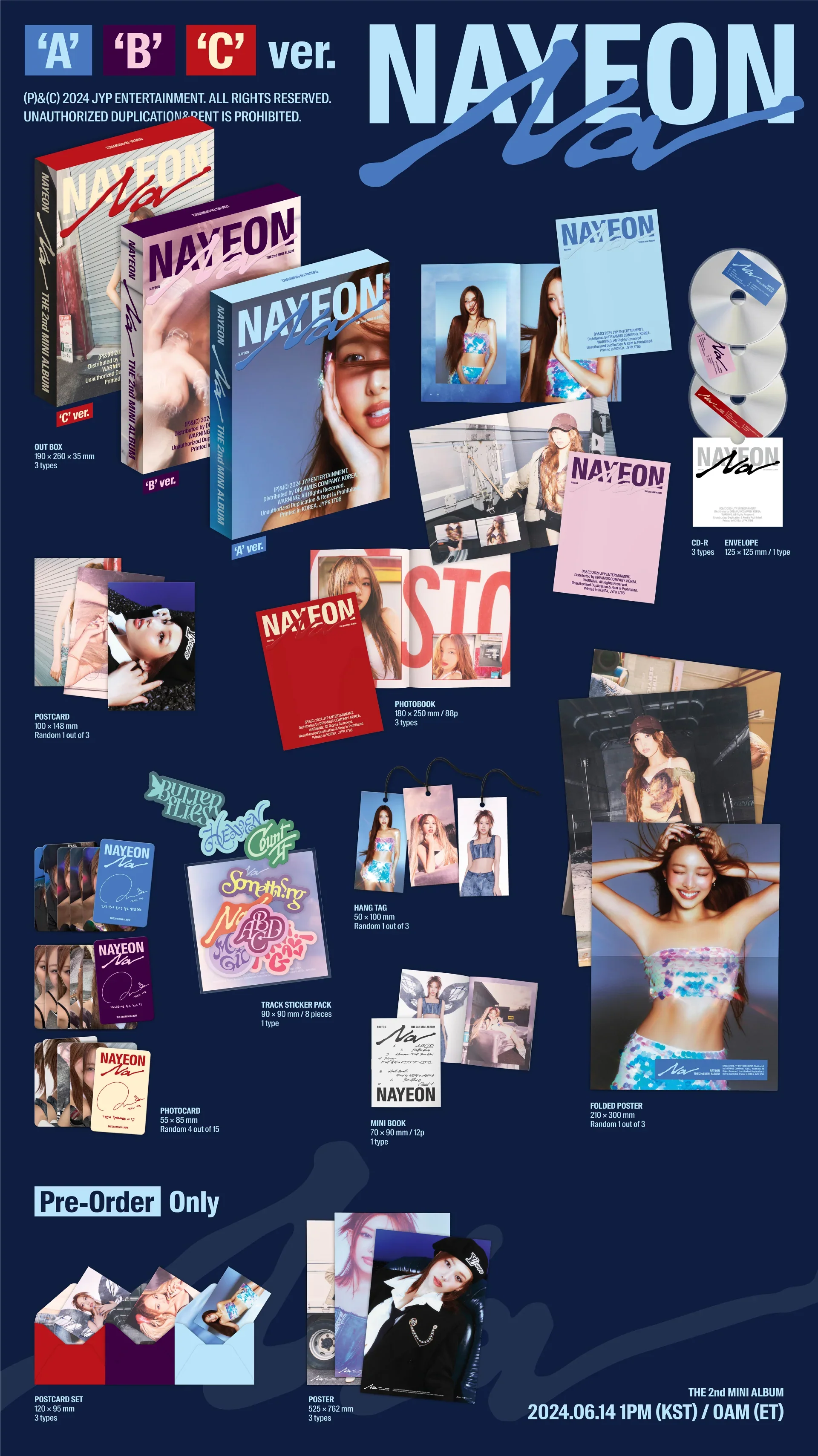 NAYEON (TWICE) - 2ND MINI ALBUM [NA] - Image 2