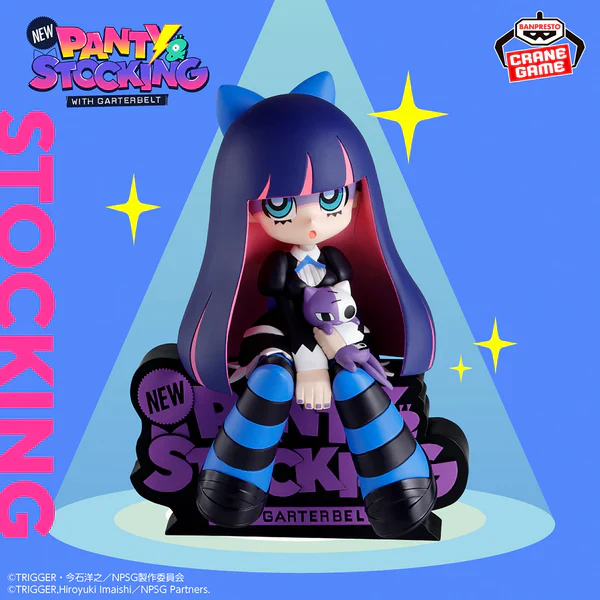 New Panty & Stocking with Garterbelt Monitor Top Stocking Figure - Image 2