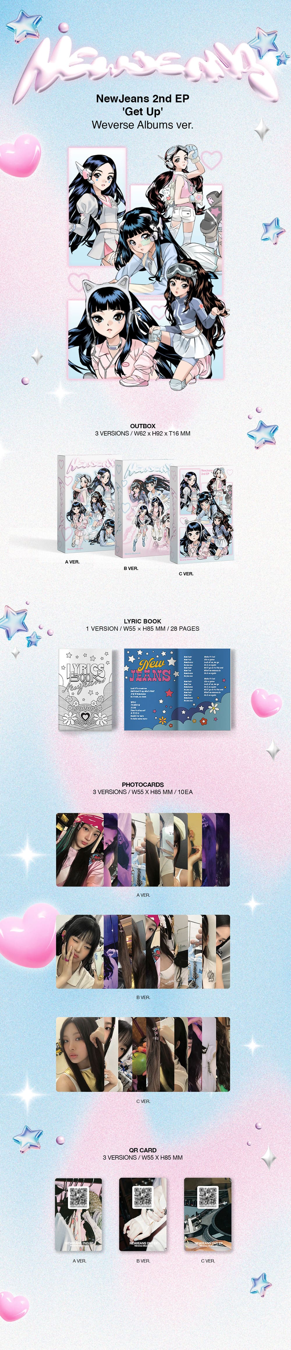 NewJeans - 2ND EP[Get Up] Weverse Albums Ver. - Image 2