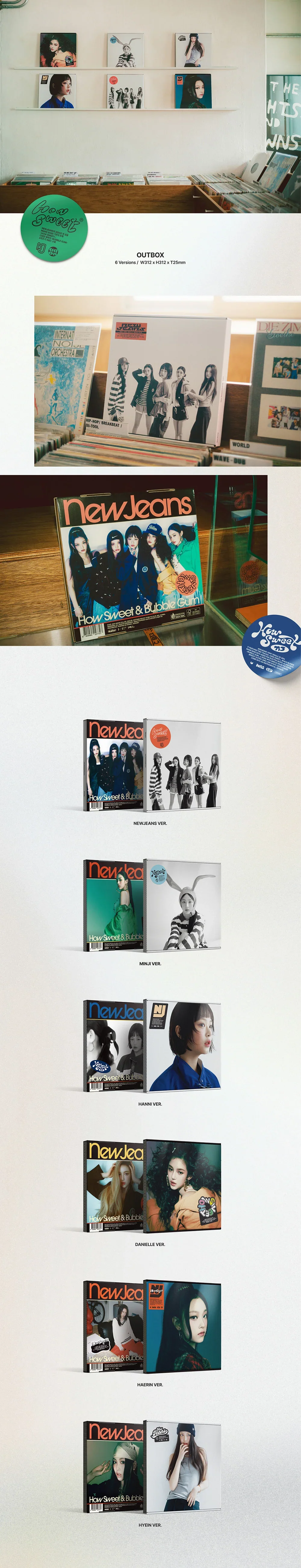 NewJeans - [How Sweet] Standard Ver. - Image 3