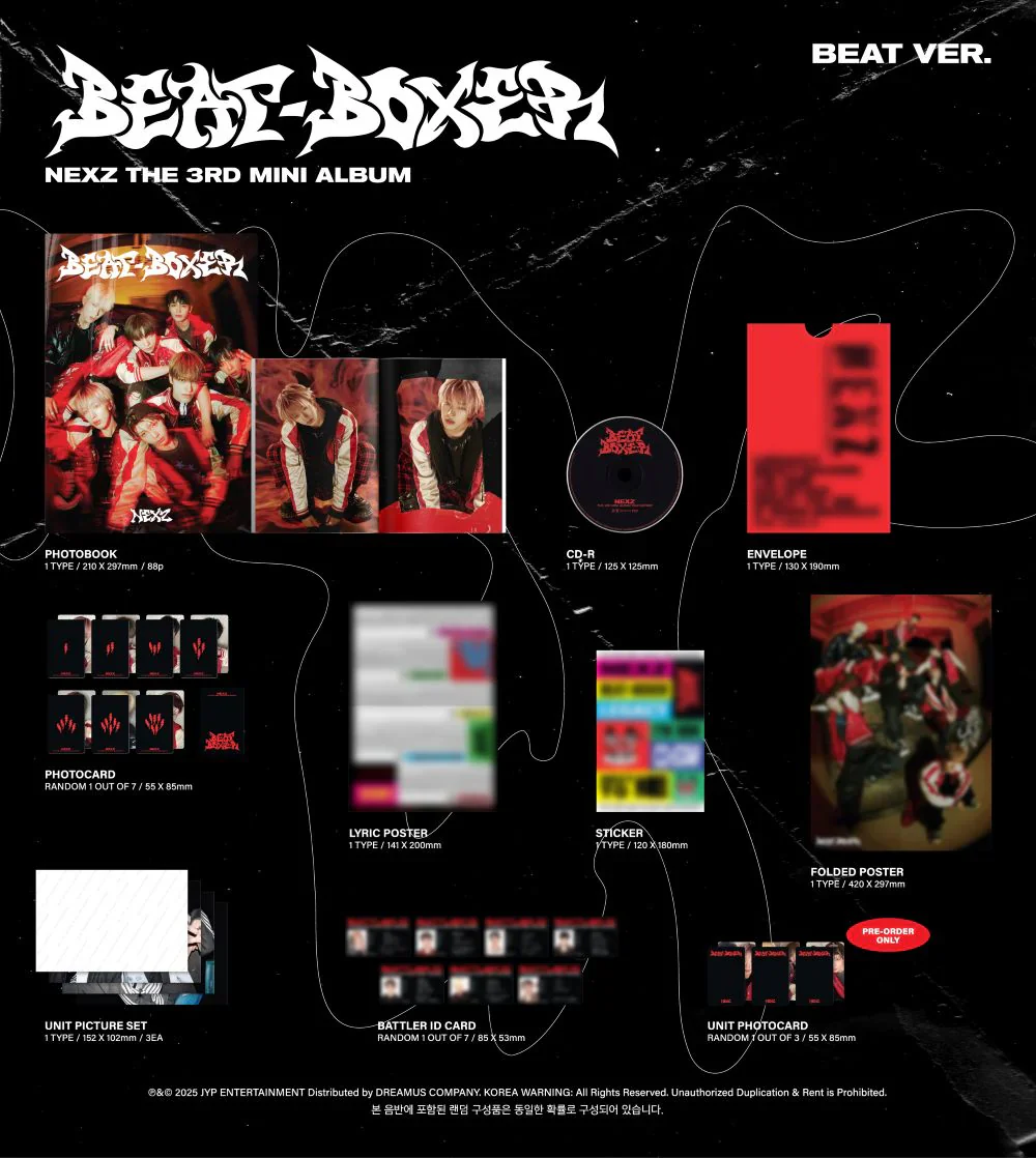 NEXZ - 3rd Mini Album [Beat-Boxer] Standard Ver. - Image 2