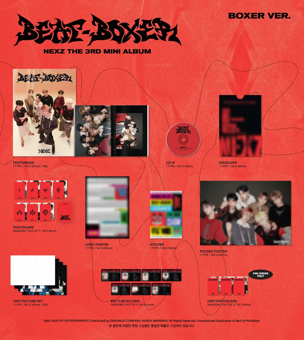 NEXZ - 3rd Mini Album [Beat-Boxer] Standard Ver. - Image 3