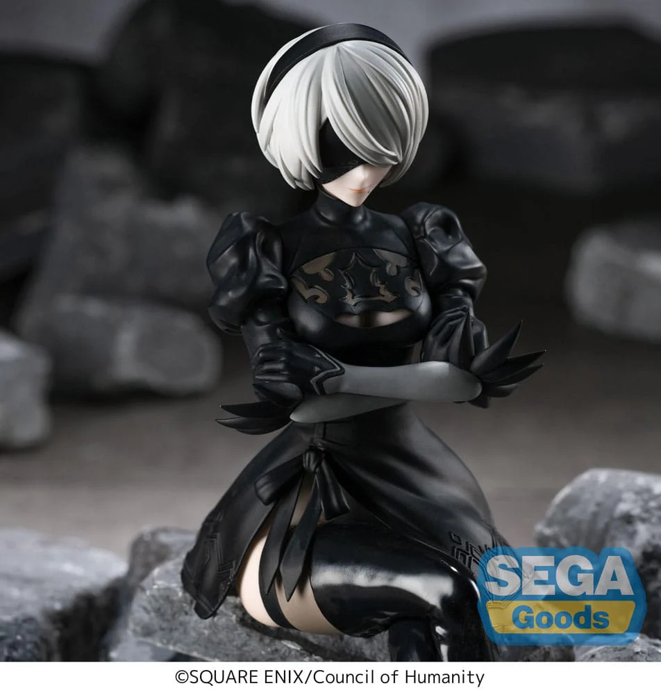 NieR:Automata Ver1.1a PM Perching PVC Statue 2B 13 cm - Image 4