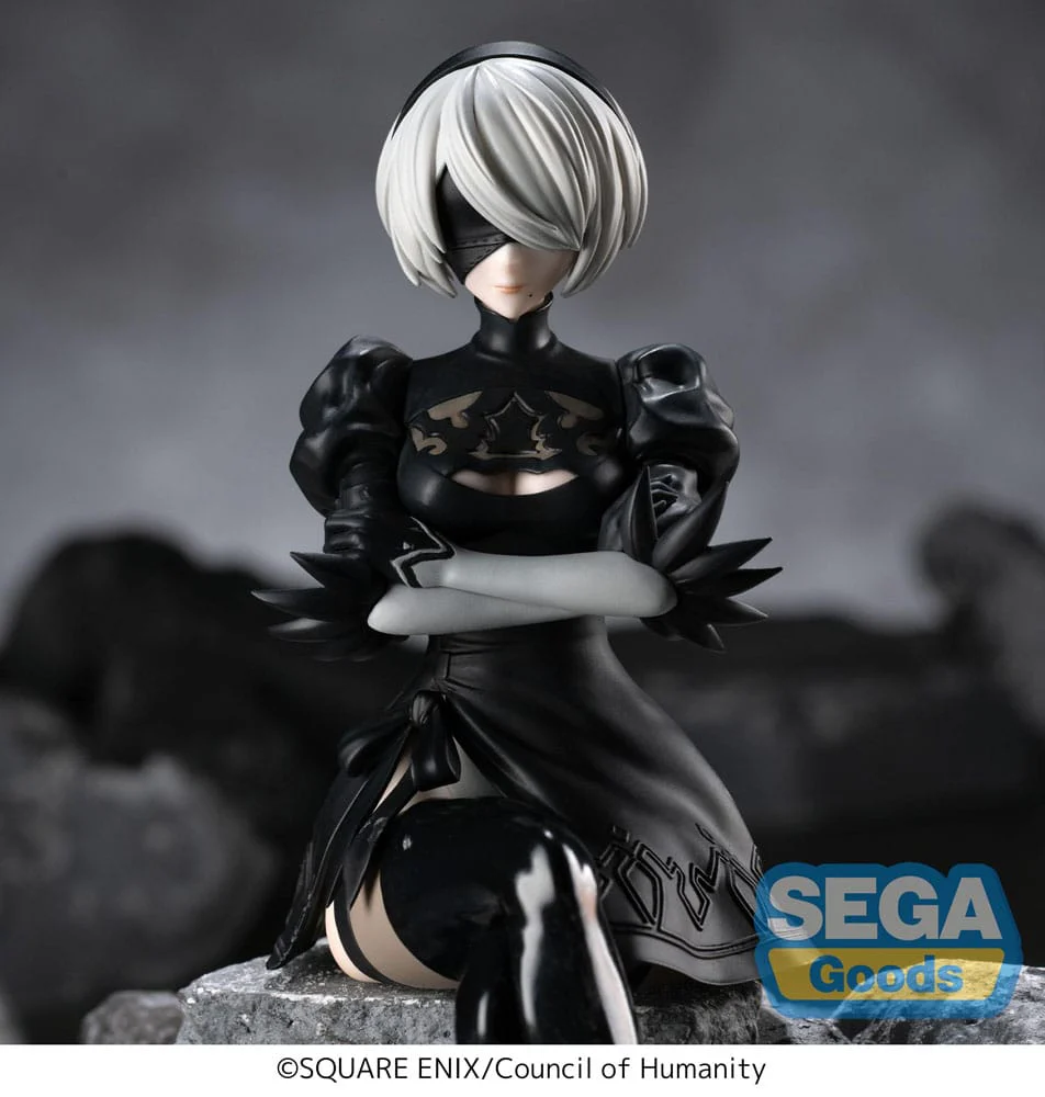 NieR:Automata Ver1.1a PM Perching PVC Statue 2B 13 cm - Image 6