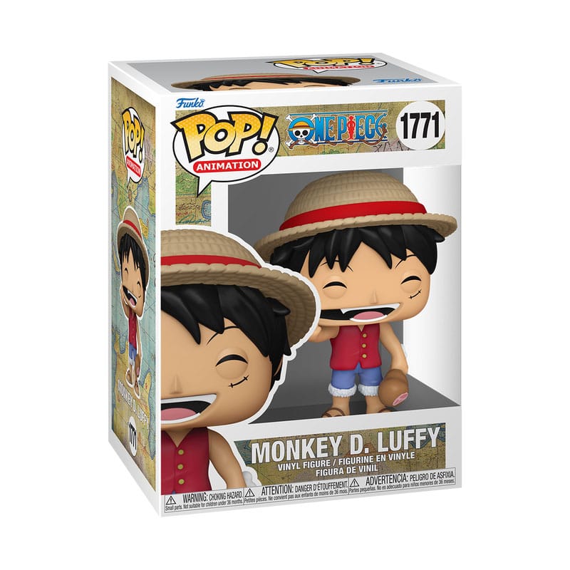 One Piece POP! Animation Vinyl Figures Luffy (Refresh) 9 cm - Image 2