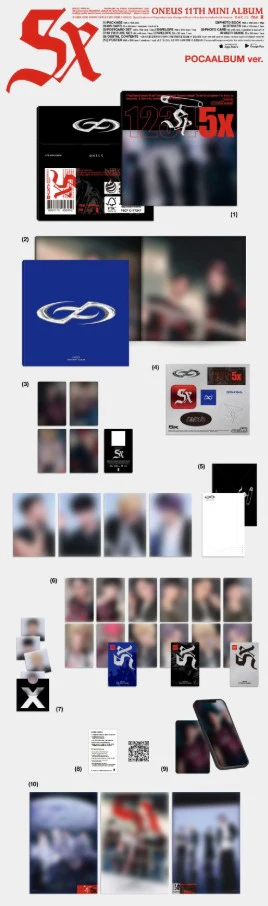 ONEUS - 11th Mini Album [5x] POCAALBUM Ver. - Image 2