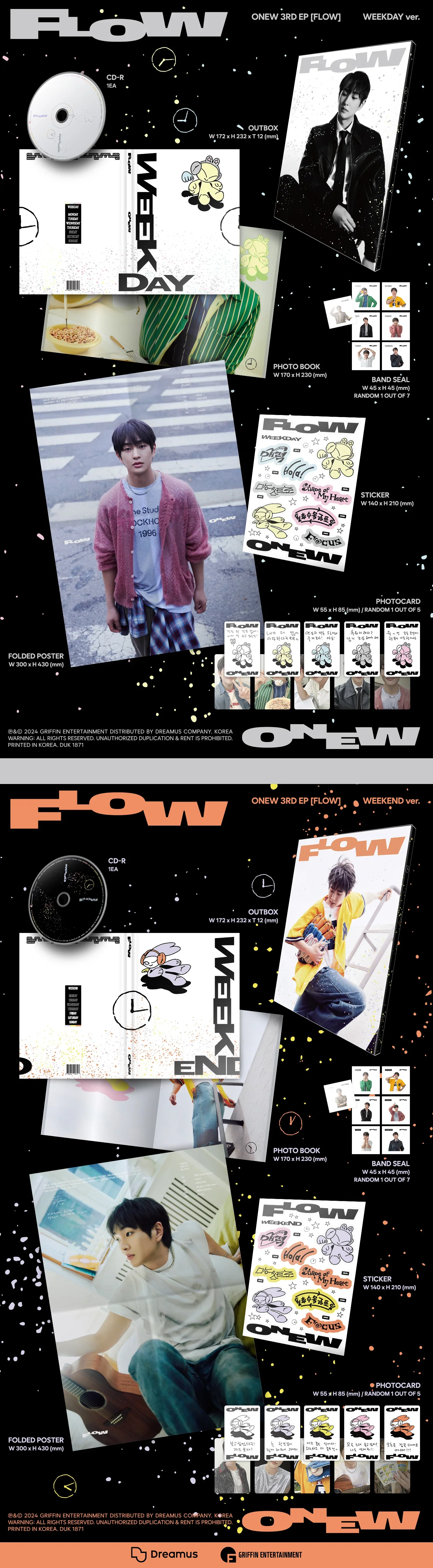 ONEW - 3rd Mini Album [FLOW] PHOTOBOOK Ver. - Image 2