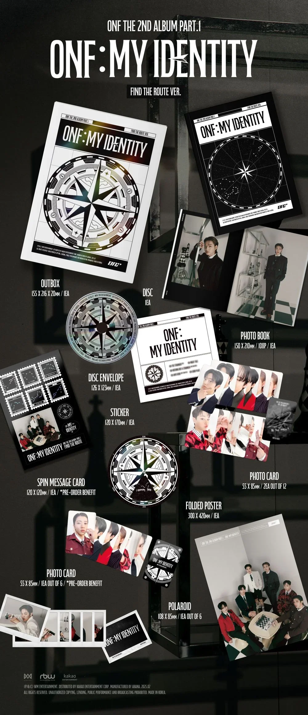 ONF - The 2nd Album Part.1 [ONF:MY IDENTITY] - Image 2