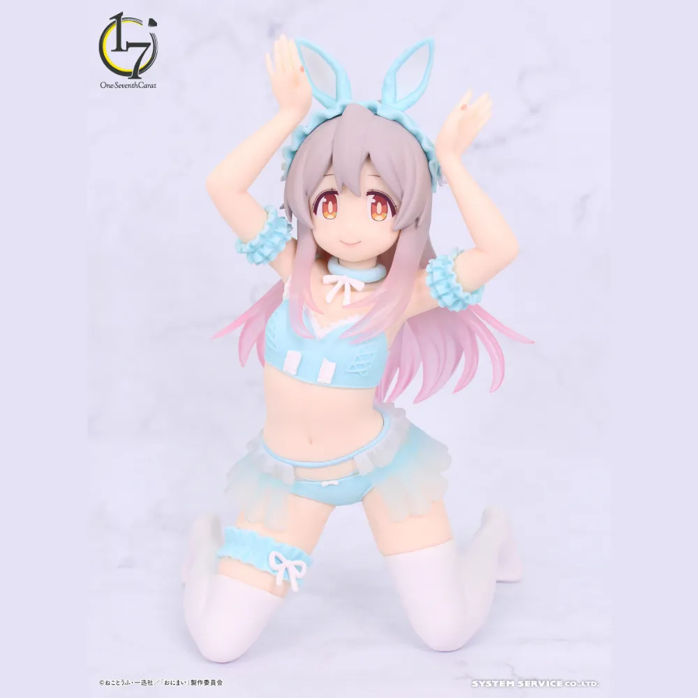 Onimai: I'm Now Your Sister! One-Seventh Carat Figure - Mahiro Oyama Blue Bunny Ver. - Image 2