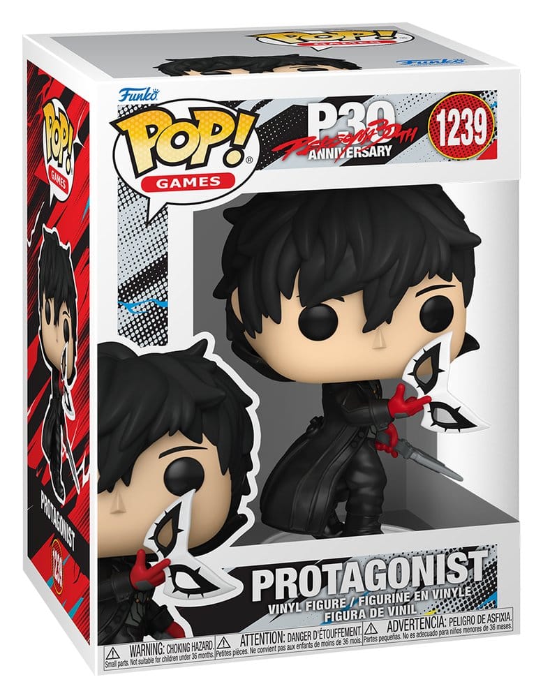 Persona 5 POP! Games Vinyl Figure Protagonist (Ren) 9 cm - Image 2