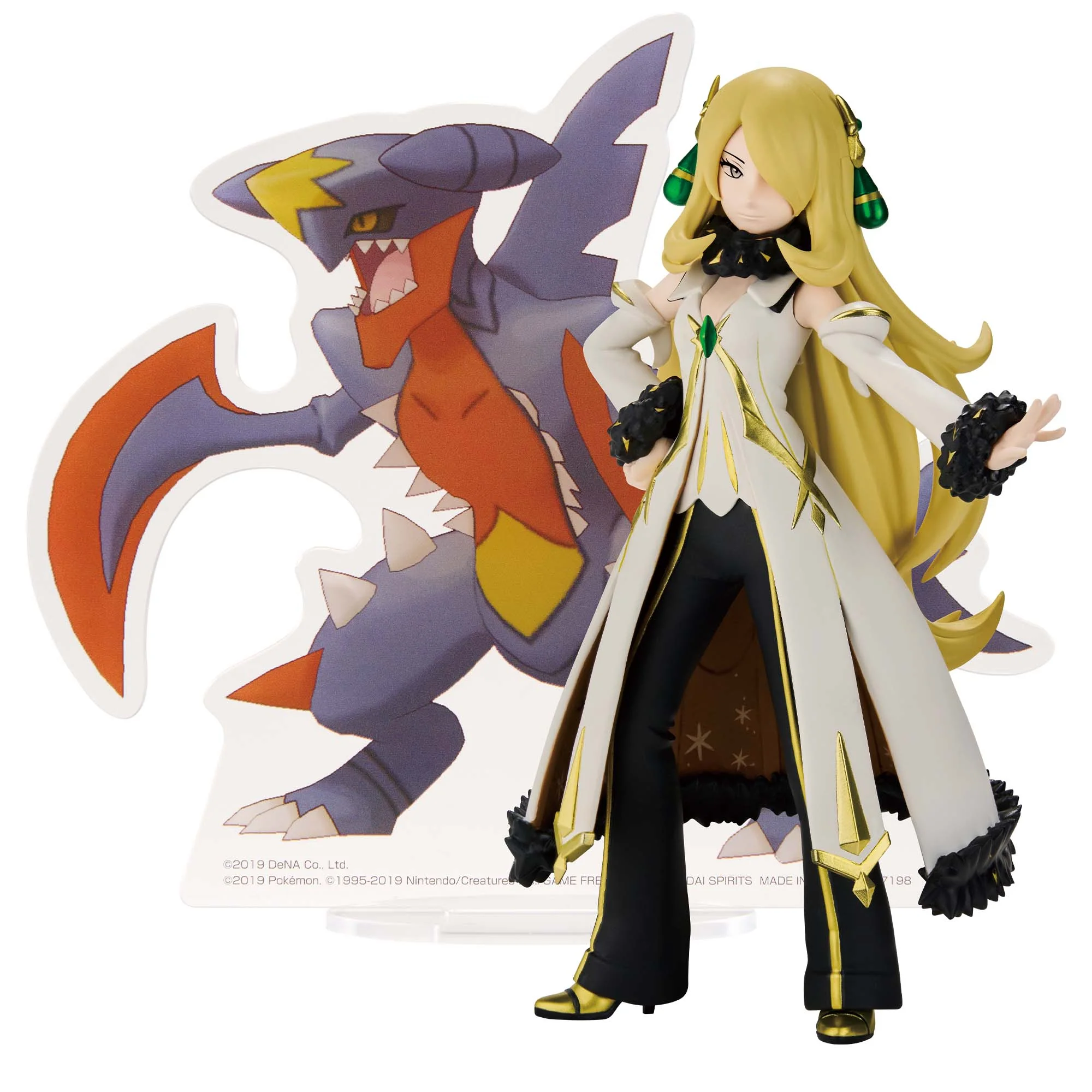 Pokemon Masters EX Panel Spectacle - Arc Suit Cynthia & Mega Garchomp