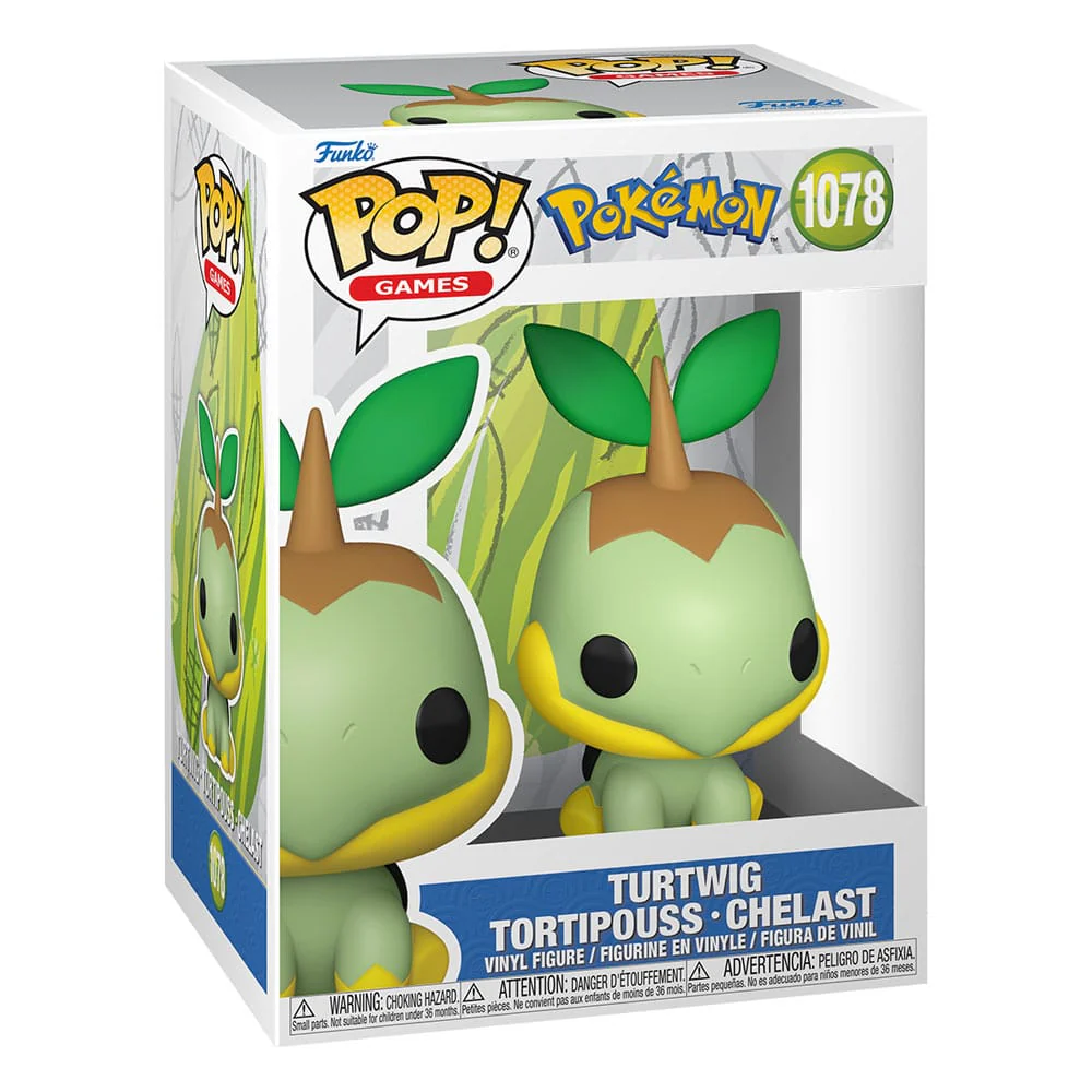 Pokemon POP! Games Vinyl Figure Turtwig 9 cm - Image 2
