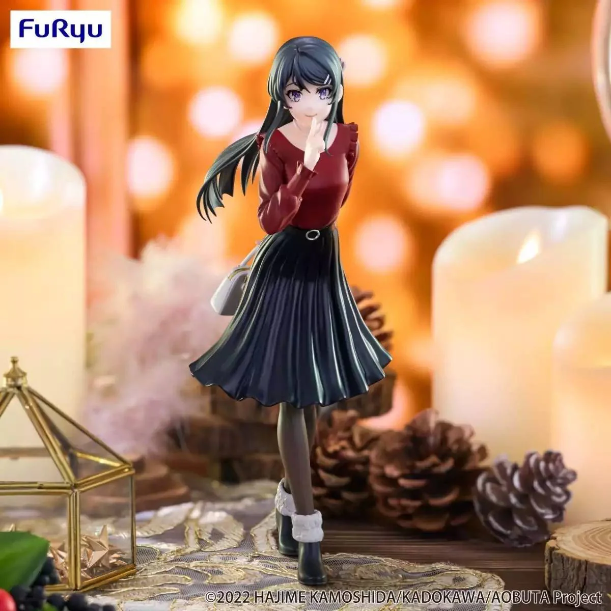 Rascal Does Not Dream of Bunny Girl Senpai Trio-Try-iT Mai Sakurajima (Winter Outfit Ver.) Figure