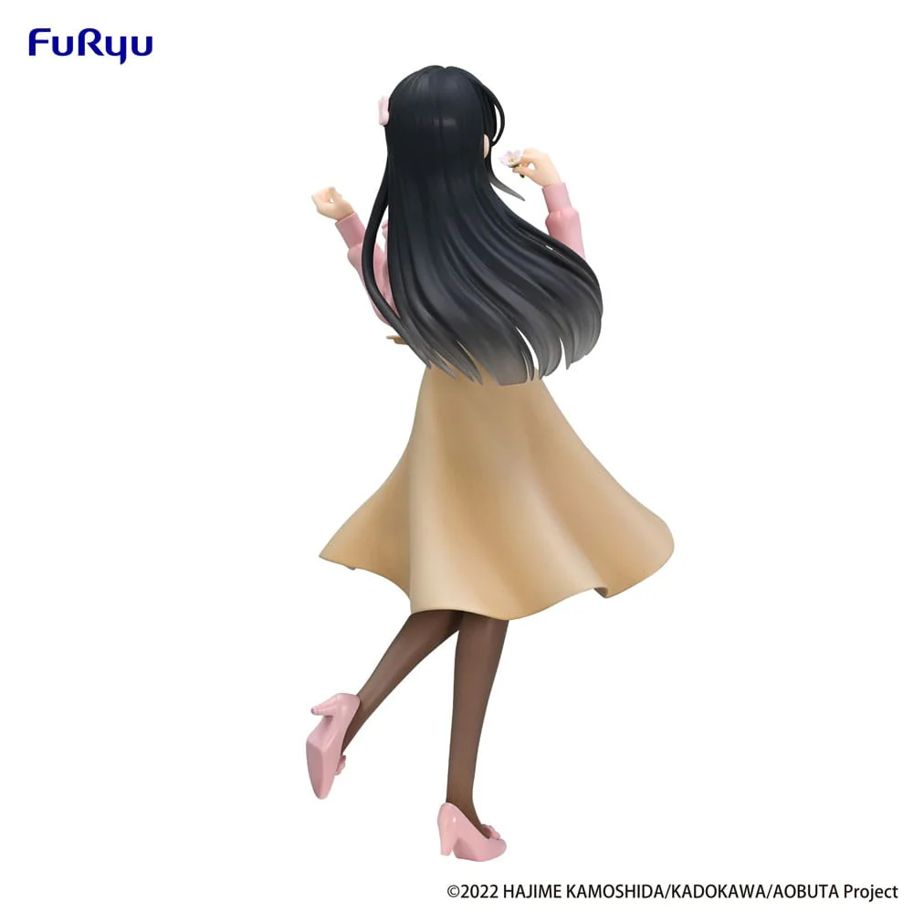 Rascal Does Not Dream of Bunny Girl Senpai Trio-Try-iT PVC Statue Mai Sakurajima Spring Outfit Ver. 21 cm - Image 3