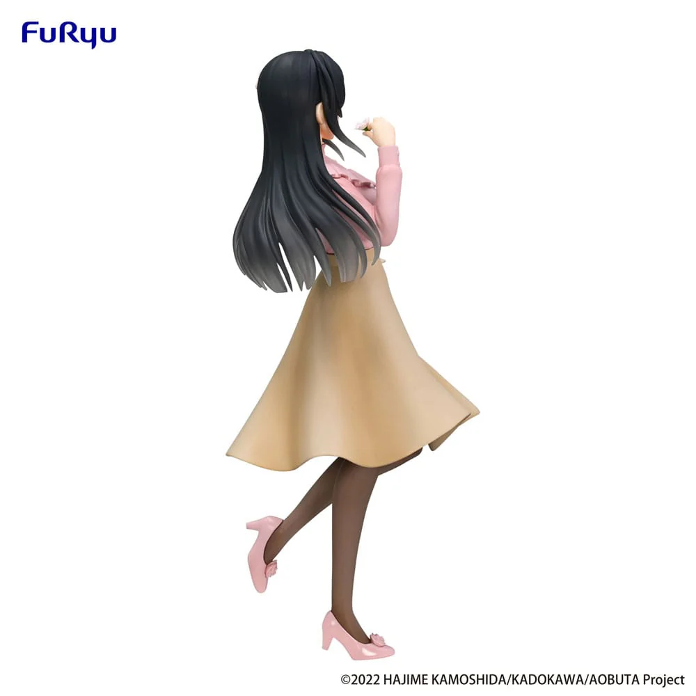 Rascal Does Not Dream of Bunny Girl Senpai Trio-Try-iT PVC Statue Mai Sakurajima Spring Outfit Ver. 21 cm - Image 4