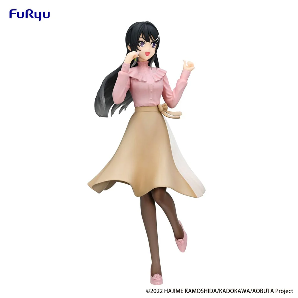Rascal Does Not Dream of Bunny Girl Senpai Trio-Try-iT PVC Statue Mai Sakurajima Spring Outfit Ver. 21 cm - Image 6