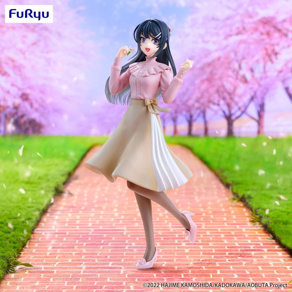Rascal Does Not Dream of Bunny Girl Senpai Trio-Try-iT PVC Statue Mai Sakurajima Spring Outfit Ver. 21 cm - Image 7