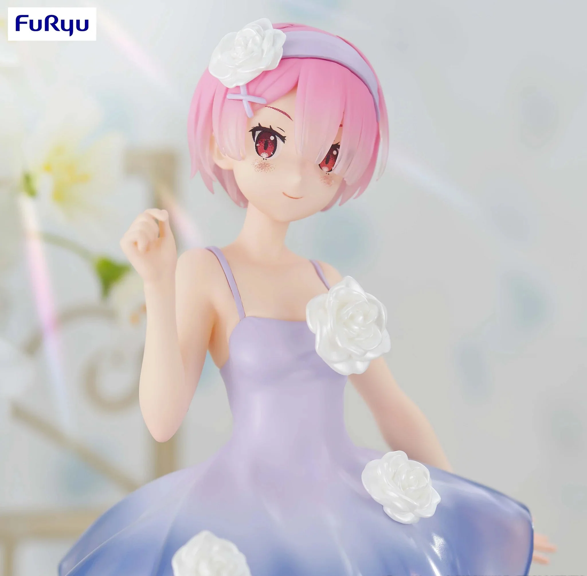 Re:Zero - Starting Life in Another World Ram Flower Dress Ver. Trio Try It Figure - Image 2