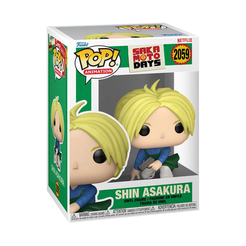 Sakamoto Days POP! Animation Vinyl Figures Shin - Image 2