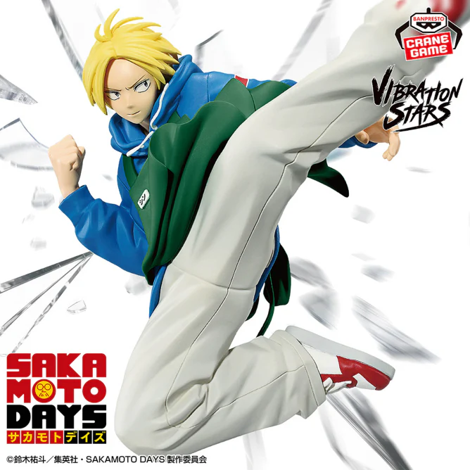 Sakamoto Days Shin Asakura Vibration Stars figure 12cm