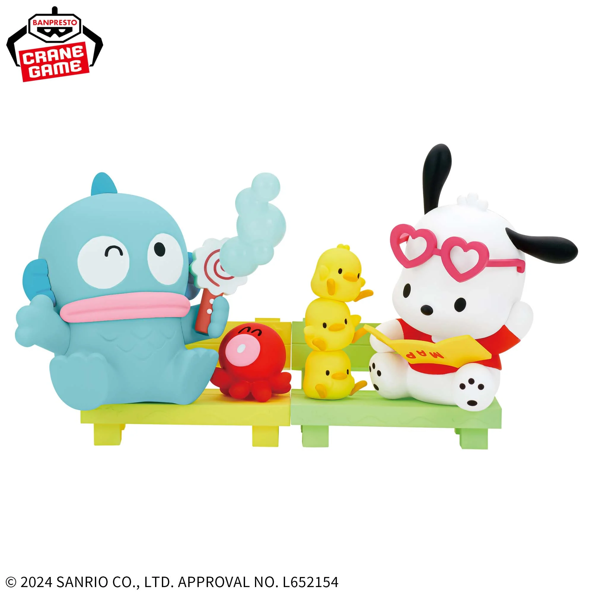 SANRIO CHARACTERS NAKAYOSHI MEMORIES~HANGYODON & POCHACCO~(B:POCHACCO) - Image 5