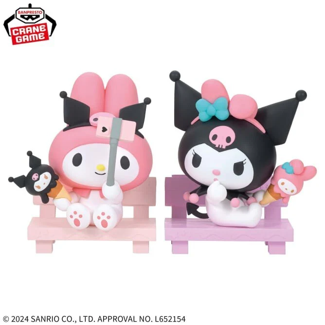 SANRIO CHARACTERS NAKAYOSHI MEMORIES~MY MELODY & KUROMI~(A:MY MELODY) - Image 6