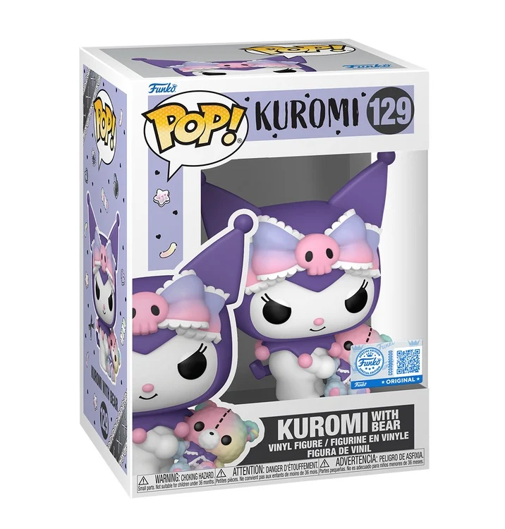 Sanrio POP! Animation Vinyl Figures Kuromi w/ Bear 9 cm - Image 2