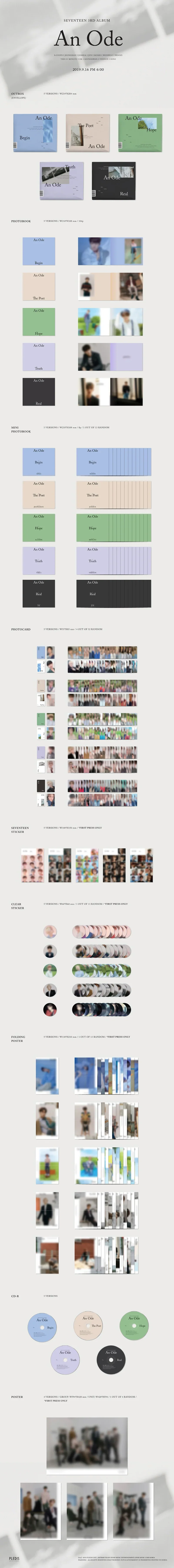 SEVENTEEN - An Ode [3RD ALBUM] - Image 2