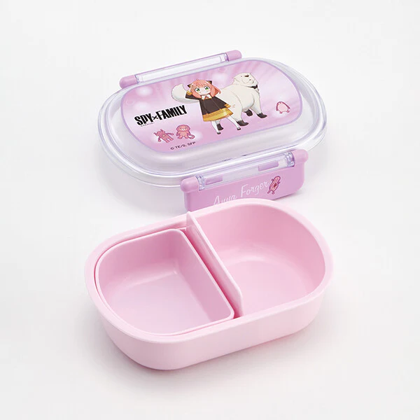 Spy x Family Antibacterial, dishwasher safe, soft lid tight lunch box, oval shape - Image 2