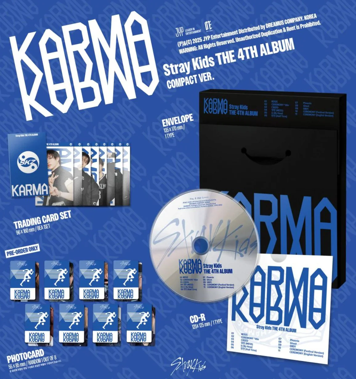 Stray Kids - 4th Album [KARMA] COMPACT Ver. - Image 2