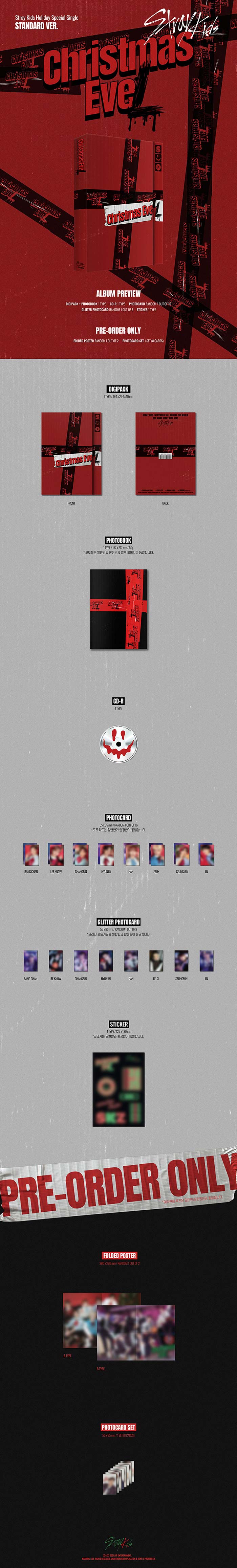 STRAY KIDS - CHRISTMAS EveL [HOLIDAY SPECIAL SINGLE] STANDARD Ver. - Image 2