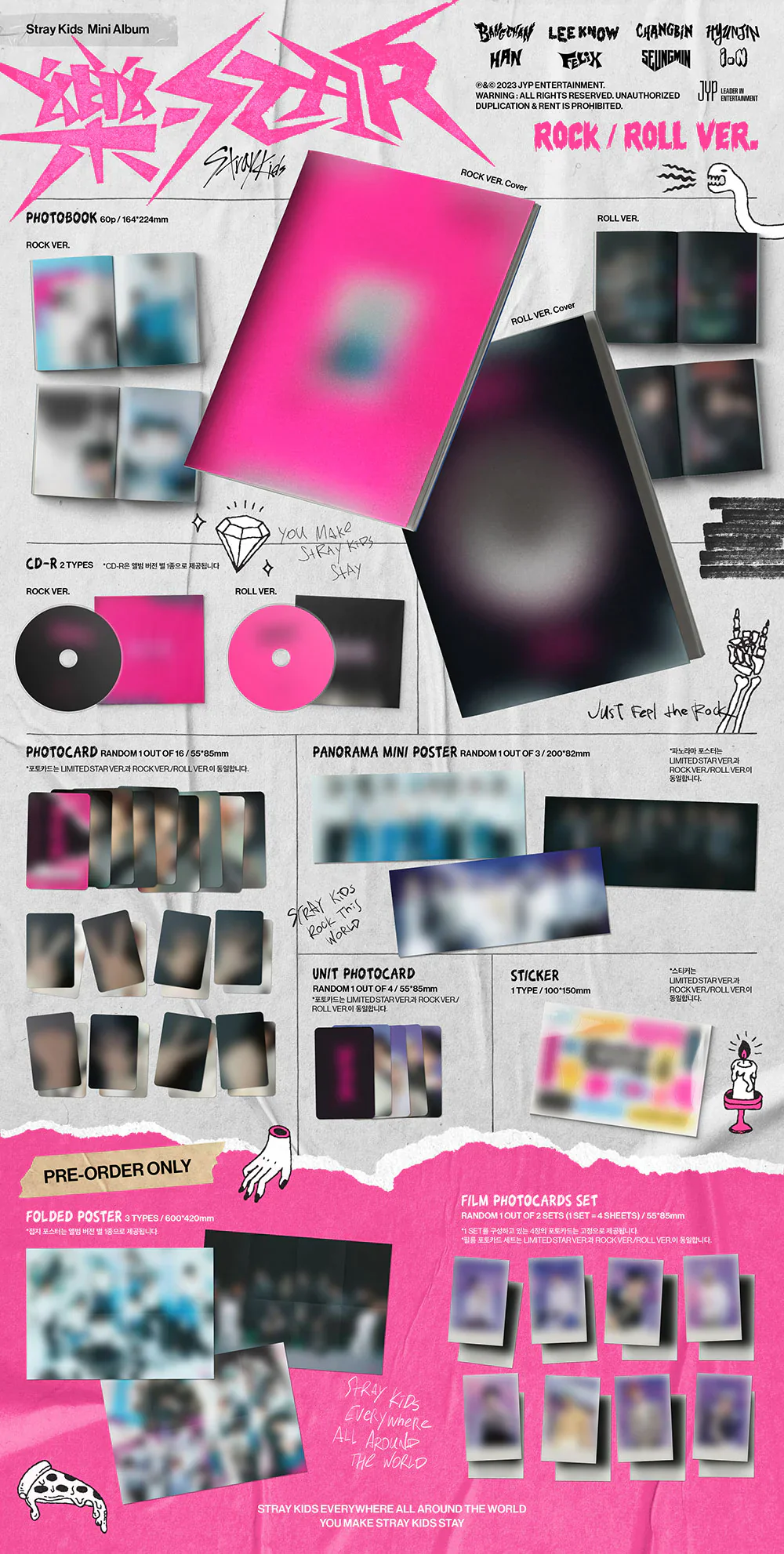 STRAY KIDS - 樂-STAR (ROCK STAR) - Image 2