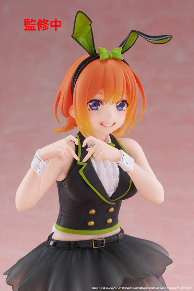 The Quintessential Quintuplets 3 PVC Statue Desktop Cute Figure Yotsuba Nakano (Bunny Ver.) 13 cm - Image 9
