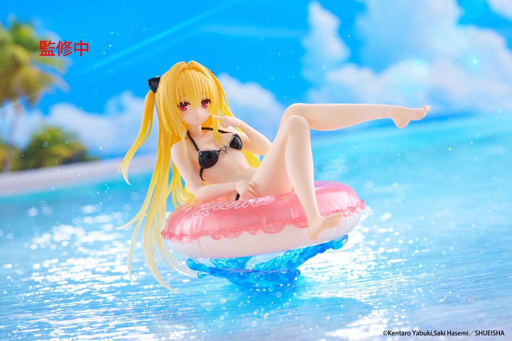 To Love-Ru Darkness Aqua Float Girls PVC Statue Golden Darkness - Image 8